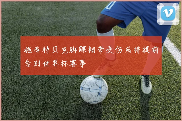 施洛特贝克脚踝韧带受伤或将提前告别世界杯赛事