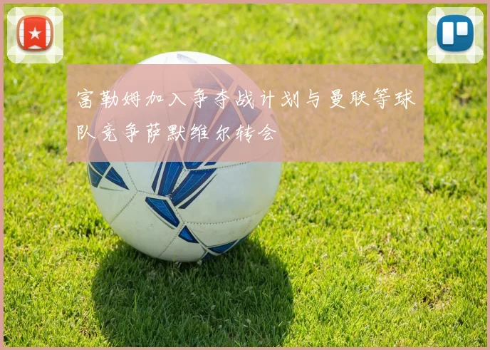 富勒姆加入争夺战计划与曼联等球队竞争萨默维尔转会