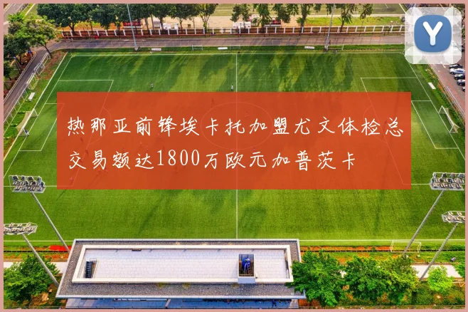 热那亚前锋埃卡托加盟尤文体检总交易额达1800万欧元加普茨卡